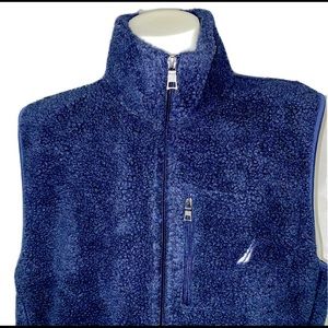 Nautica Men's Classic Fit Fleece Knit Sweater Vest